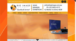 Desktop Screenshot of bigimage.com.au